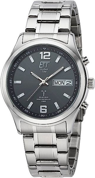ETT Funkuhr Gobi EGS-11247-22M, Armbanduhr, Herrenuhr, Datum, Solar, Edelst günstig online kaufen