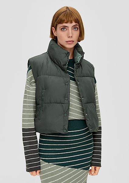 s.Oliver Outdoorjacke Outdoor-Weste Wattierte Steppweste mit günstig online kaufen