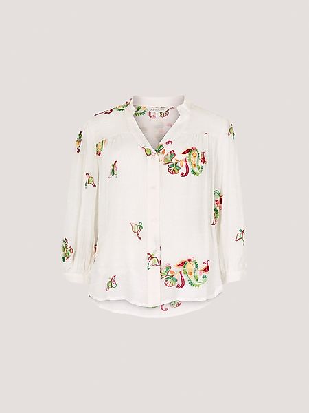 Apricot Blusentop Bluse mit floraler Paisley-Stickerei, günstig online kaufen