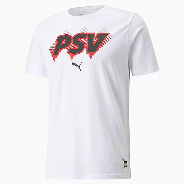 PUMA PSV FtblCore Herren Fußball-T-Shirt | Mit Aucun | Weiß/Rot | Größe: XX günstig online kaufen