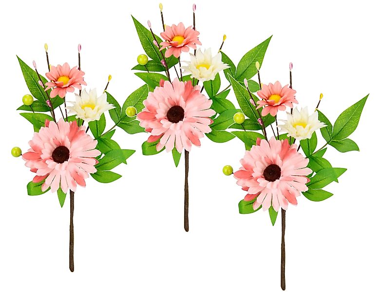 Kunstzweig Dekozweig Gerbera Margeriten, I.GE.A., Höhe günstig online kaufen