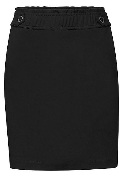 STREET ONE Midirock – Unifarbener Rock mit Knopfdetails günstig online kaufen