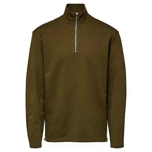 Selected Carson Relax Sweatshirt Mit Stehkragen Und Halbem Reißverschluss X günstig online kaufen