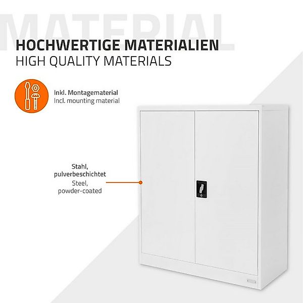ML-DESIGN Aktenschrank Metallschrank mit Schubladen, freistehender Aufbewah günstig online kaufen