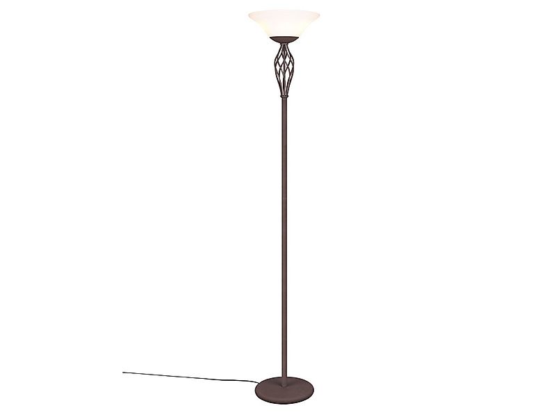 TRIO Leuchten LED Deckenfluter, Dimmfunktion, LED wechselbar, Warmweiß, Ste günstig online kaufen