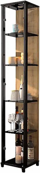 fif möbel Vitrine »OPTIMA« Standvitrine, Vitrinenschrank, Glasvitrine, Samm günstig online kaufen