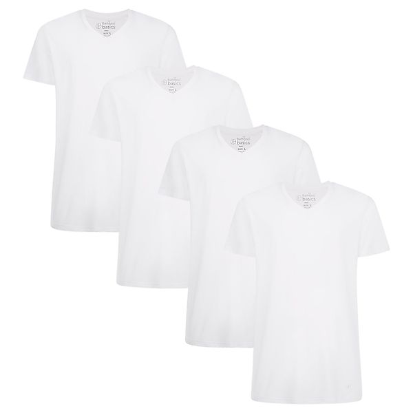 Bamboo basics T-Shirt Herren T-Shirt 4er günstig online kaufen