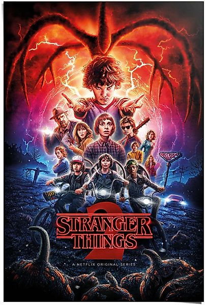 Reinders Poster "Poster Stranger Things Netflix", Serien, (1 St.) günstig online kaufen