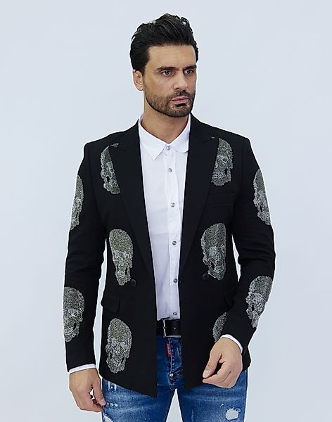 Denim Distriqt Sakko Elegantes Herren Strass günstig online kaufen