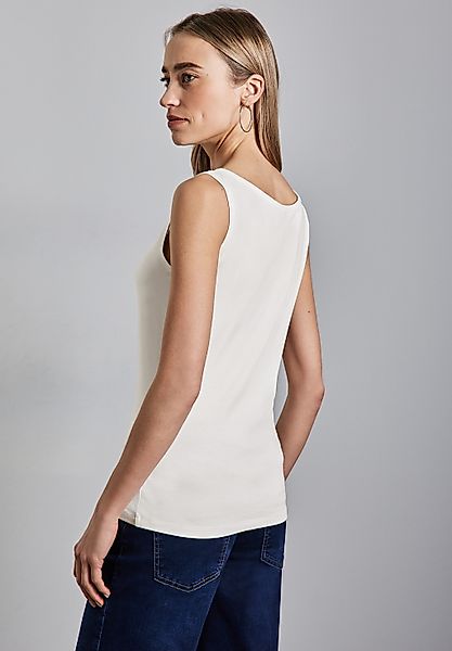 STREET ONE Rundhalsshirt, aus softem Materialmix günstig online kaufen