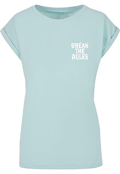 Merchcode T-Shirt Merchcode Damen Ladies Break The Rules 2 T-Shirt (1-tlg) günstig online kaufen