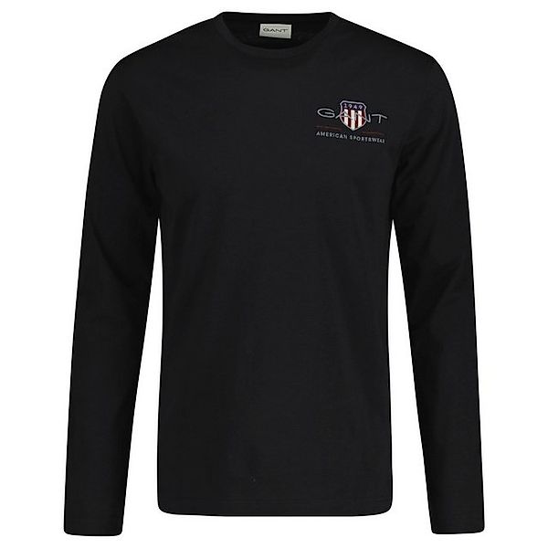 Gant T-Shirt Herren Longsleeve 1er Pack Baumwolle (Packung, 1er Pack) günstig online kaufen