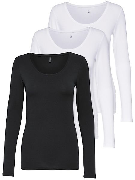 ONLY Langarmshirt Live Love NEW Longsleeve günstig online kaufen