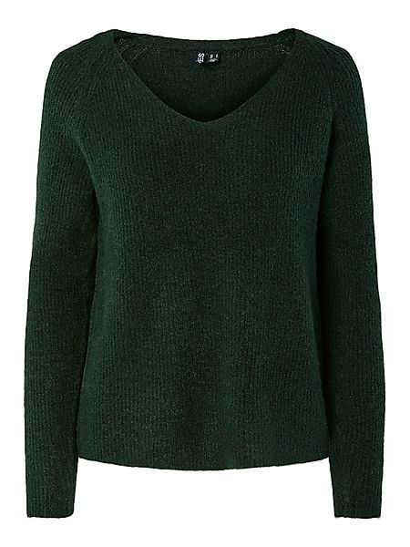 pieces V-Ausschnitt-Pullover PCELLEN LS V-NECK KNIT günstig online kaufen