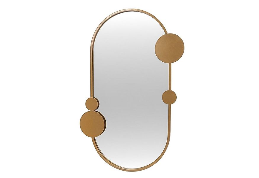 EDAXO Wandspiegel, Wandspiegel mit dekorativen Kreisornamenten günstig online kaufen