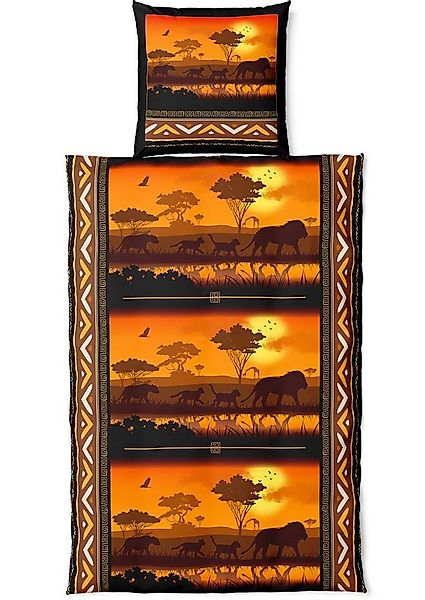 VertriebsArena GmbH Bettwäsche Mf Bettwäsche Safari günstig online kaufen