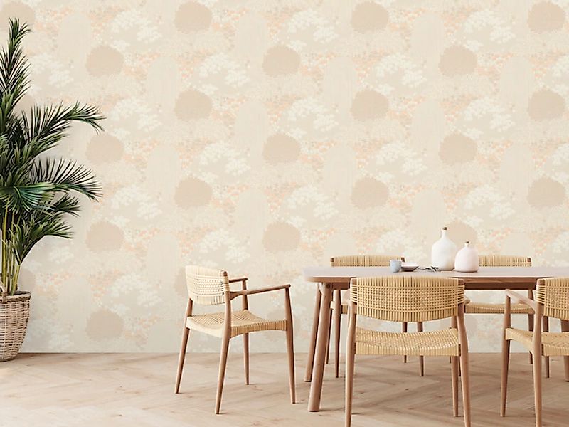 living walls Vliestapete »Famous Garden Wald-Tapete Mustertapete Floral Wal günstig online kaufen