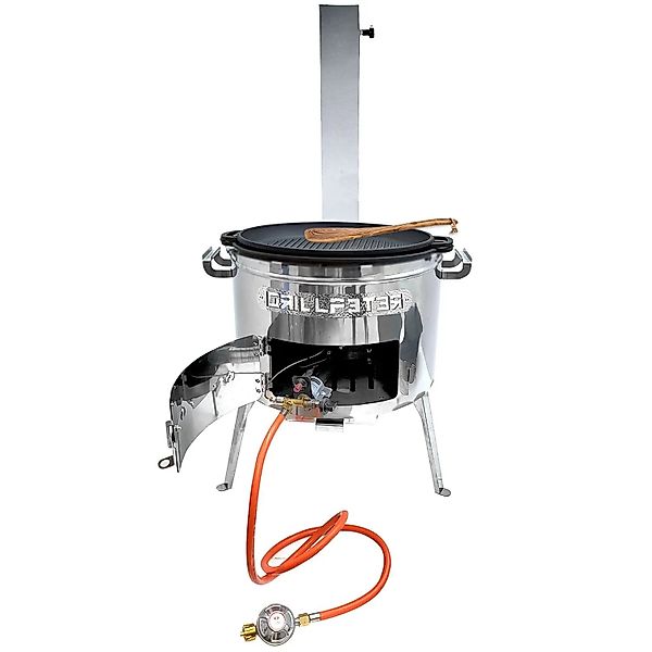 Grillpeter Utschak Set MultiFlame mit Kazan 12L und Grilldeckel aus Gusseis günstig online kaufen