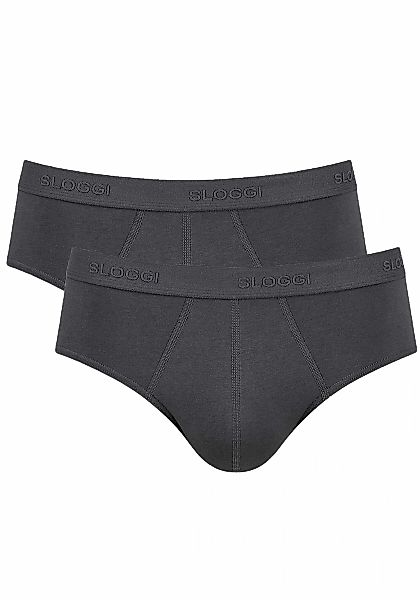 sloggi Slip "men 24/7 Midi 2P", (2er Pack), weich und atmungsaktiv günstig online kaufen