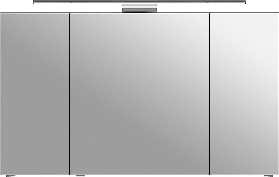 Saphir Spiegelschrank "6005 Sprint Badschrank, 3 Spiegeltüren, 6 Einlegeböd günstig online kaufen