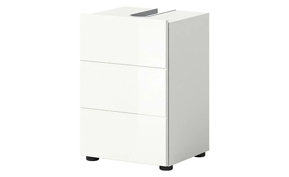 Waschbeckenunterschrank  Vechtesee ¦ weiß ¦ Maße (cm): B: 38 H: 56 T: 34.0 günstig online kaufen