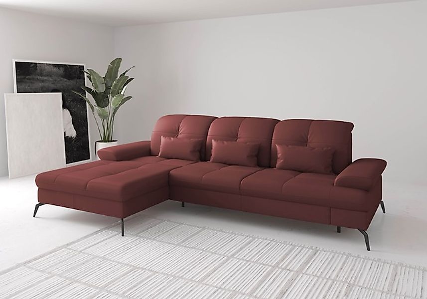 sit&more Ecksofa »Amica, L-Form, inkl. Sitztiefenverstellung & Armteilverst günstig online kaufen