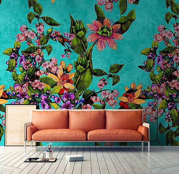 living walls Fototapete "Walls by Patel Tropical Passion 1" glatt Vlies, Wa günstig online kaufen