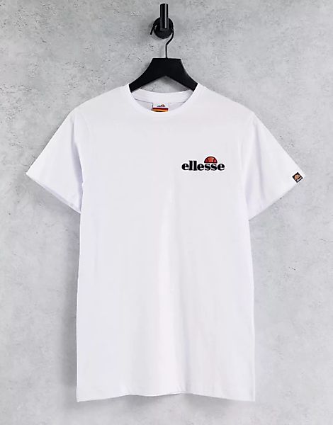 ellesse – Oversize T-Shirt in Weiß günstig online kaufen