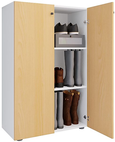 VCM Schuhschrank "VCM XL Holz Großer Schuhschrank Schuhregal Groß Stiefel D günstig online kaufen