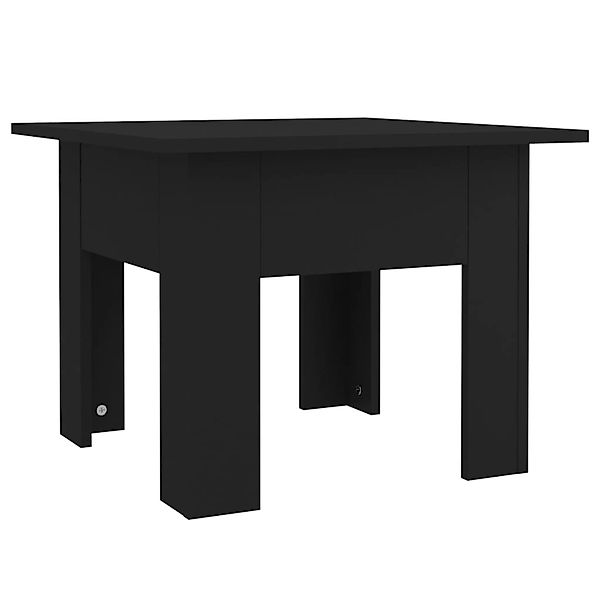 vidaXL Couchtisch Schwarz 55x55x42 cm Holzwerkstoff günstig online kaufen