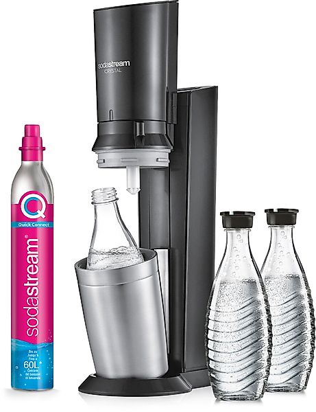SodaStream Wassersprudler »Crystal 3.0 - Vorteilspack« mit Quick Connect CO günstig online kaufen