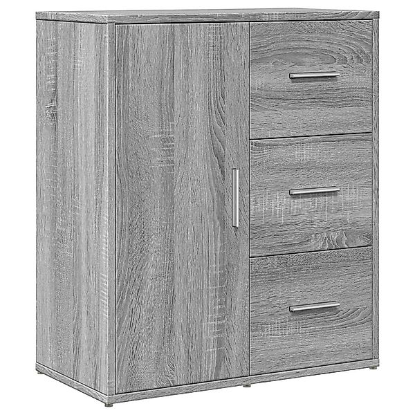 vidaXL Sideboard Sideboard Grau Sonoma-Eiche 60x31x70 günstig online kaufen