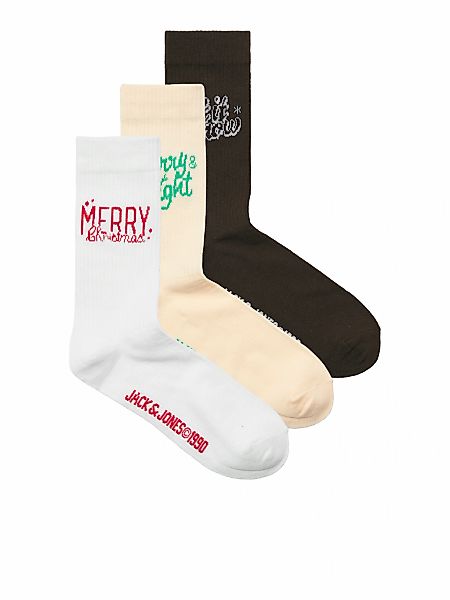 Jack & Jones Freizeitsocken "JACMERRY TENNIS SOCKS 3 PACK" Packung, 3 Paar günstig online kaufen