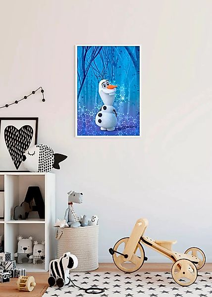 Komar Wandbild Frozen Olaf Crystal 30 x 40 cm günstig online kaufen