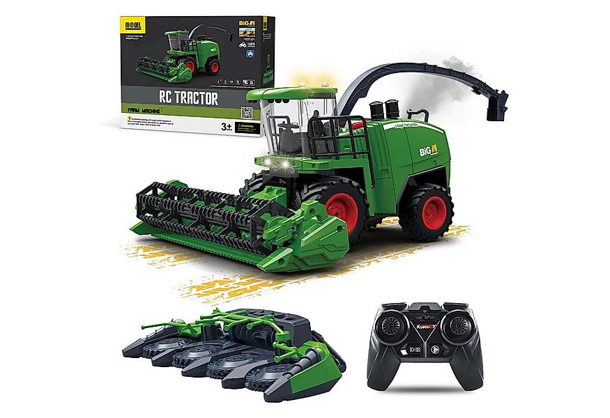 Esun RC-Traktor Mähdrescher ferngesteuert, Mähdrescher Spielzeug ab 3 4 5 6 günstig online kaufen
