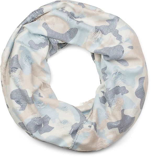 styleBREAKER Loop Destroyed Loop mit Camouflage günstig online kaufen