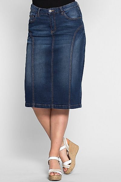 Sheego A-Linien-Rock Jeansrock . günstig online kaufen