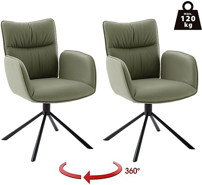 MCA furniture 4-Fußstuhl »MARIN Esszimmerstuhl (2er Set) - Stuhl«, (Set), 2 günstig online kaufen