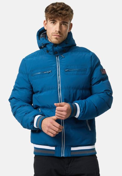 Indicode Winterjacke Marlon mit sportlichem Rippstrickbündchen günstig online kaufen