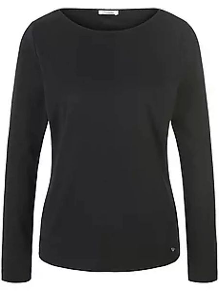Shirt U-Boot-Ausschnitt Efixelle schwarz günstig online kaufen