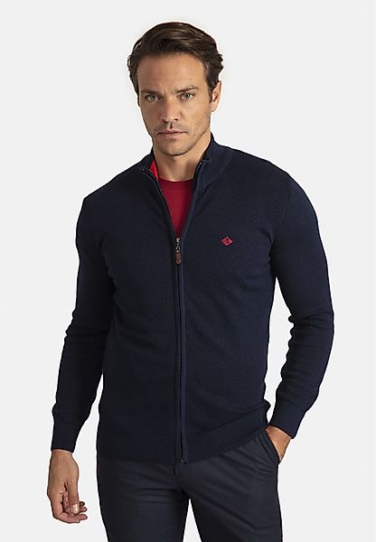 SIR RAYMOND TAILOR Strickjacke "Sydney", mit kleinem Stehkragen günstig online kaufen