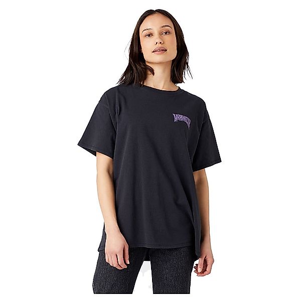 Wrangler Oversized Kurzärmeliges T-shirt S Wornblack günstig online kaufen