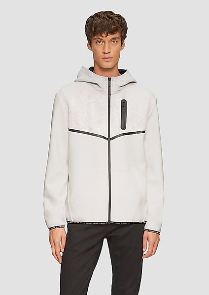 s.Oliver Allwetterjacke Sportive Jacke im Fabricmix günstig online kaufen