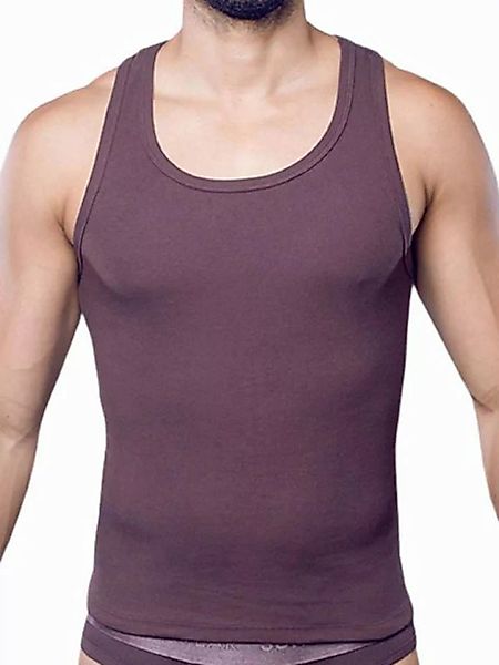 Supawear T-Shirt Supawear Ribbed Singlet Tank Top Peppercorn günstig online kaufen