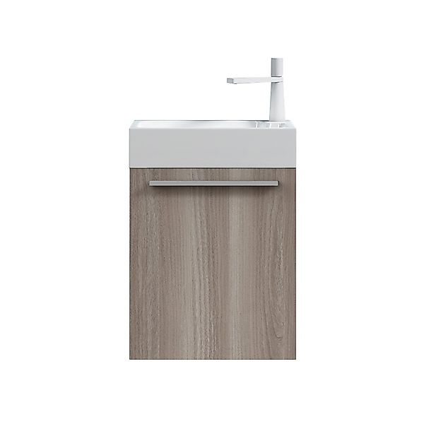 doporro Badezimmer-Set Badmöbel-Set Gäste WC Waschbecken günstig online kaufen