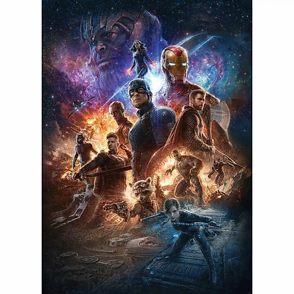 Komar Vliesfototapete Avengers Battle of Worlds 200 cm x 280 cm günstig online kaufen