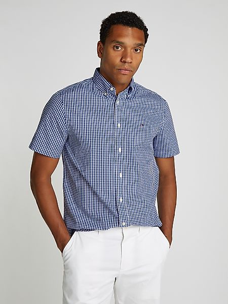 Tommy Hilfiger Kurzarmhemd FLEX POPLIN CHECK günstig online kaufen