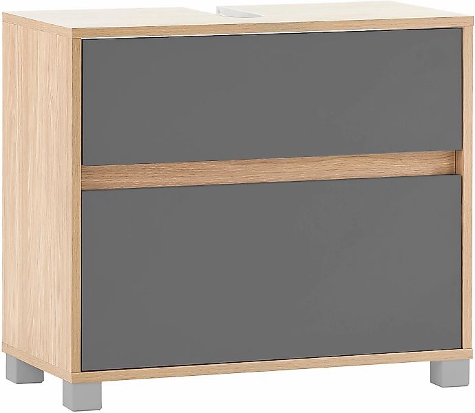 Mäusbacher Waschbeckenunterschrank "Mali, Breite 68 cm" Holzdekor mit fühlb günstig online kaufen