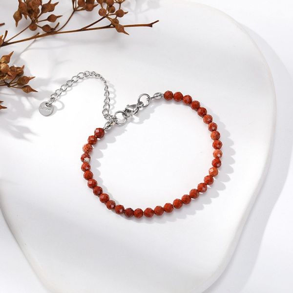 Kim Johanson Fußkette Naturstein Perlenfußkette (1-tlg), günstig online kaufen