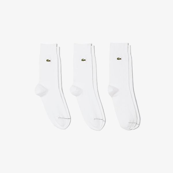 Lacoste 3-er Set Socken Weiß günstig online kaufen